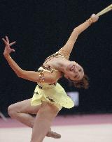 Murata wins 2nd national title in rhythmic gymnastics